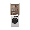 Armadietto a parete bagno top e shop POLA DD SONOMA, struttura rovere, a parete, 4 ripiani