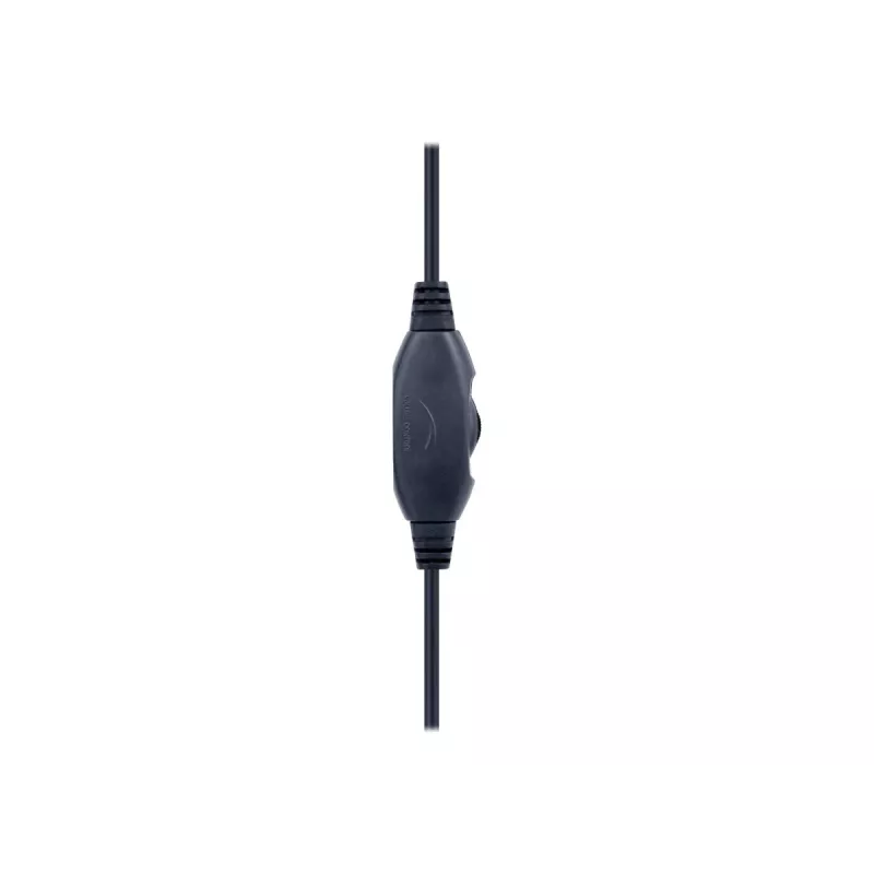 Headset da gaming con filo GEMBIRD GHS-05-B, circumaurale, 20–20000 Hz, cavo da 2 m, 250 g, nero/blu