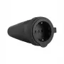 ABL 100000049 Presa originale. SCHUKO. Gomma (TPE). nero. Manicotto. IP44.