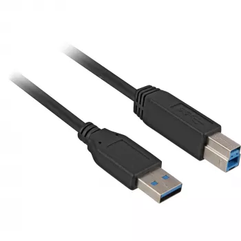 Cavo USB Sharkoon 3 m USB3.0-A/USB3.0-B