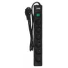 Ever OPTIMA protezione da sovratensione 1,5 m (6 x UTE; 10 A; nero) (T/LZ08-OPT015/0000)