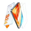 Vetro temperato protezione display Torras per Samsung S24+ — durezza 9H, antigraffio