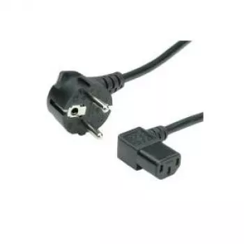 VALUE cavo di alimentazione, connettore femmina IEC angolare 1,8m (19.99.1118)
