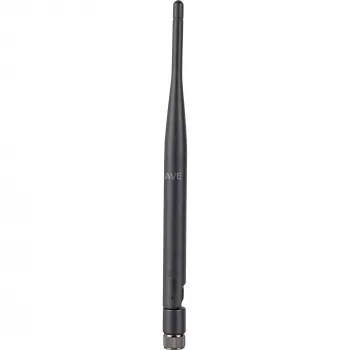 DeLOCK antenna WLAN - antenna - 5 dBi (per 2,5 GHz), 5 dBi (per 5,825 GHz) - antenna omnidirezionale - nero (88393)