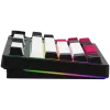LORGAR KBP70TKLW, tastiera da gaming meccanica TKL wireless Pro, nero/rosso, layout EN