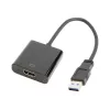 Adattatore grafico USB GEMBIRD A-USB3-HDMI-02, uscita HDMI, fino a 1920x1080, nero, 36 g