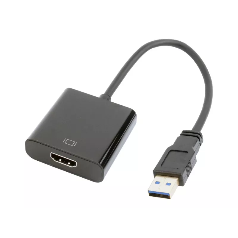 Adattatore grafico USB GEMBIRD A-USB3-HDMI-02, uscita HDMI, fino a 1920x1080, nero, 36 g
