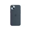 Custodia in silicone Cover Apple iPhone 14 Plus MagSafe Storm Blue
