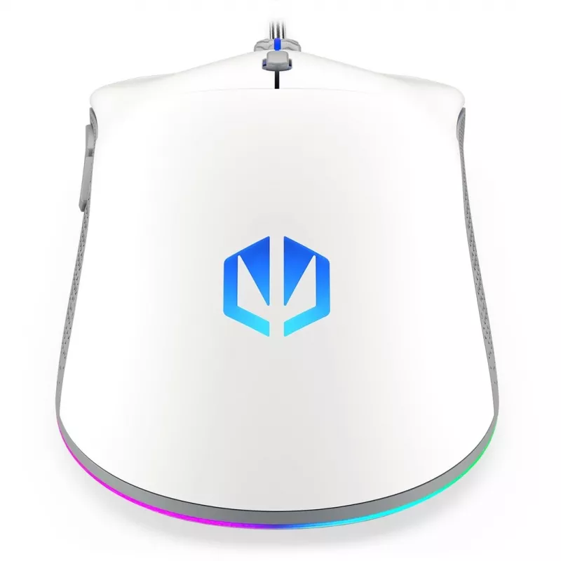 ENDORFY GEM Plus Onyx White mouse gaming per destrimani USB Type-C ottico 19000 DPI