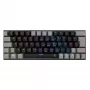 Tastiera meccanica gaming White Shark Wakizashi GK-002121V2 — telaio nero/grigio, switch US Blue