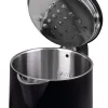 IDEAL bollitore 1,7 l, corpo in acciaio, potenza 1500 W, nero