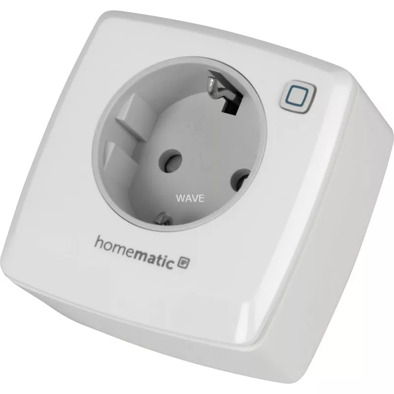 eQ-3 AG Homematic IP HMIP-PSM-2, uso interno, bianco, IP20, corrente, tensione, -10 - 35 °C, 3680 W
