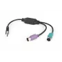 Adattatore 2xPS2->USB mouse + tastiera