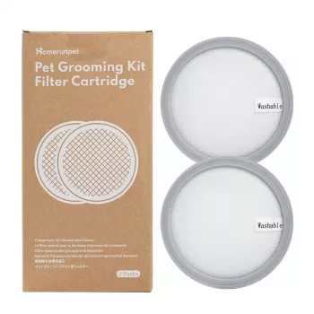 Filtro di ricambio Homerunpet HC15.F02 per kit di cura degli animali, modello HC15.F02, set compatibile