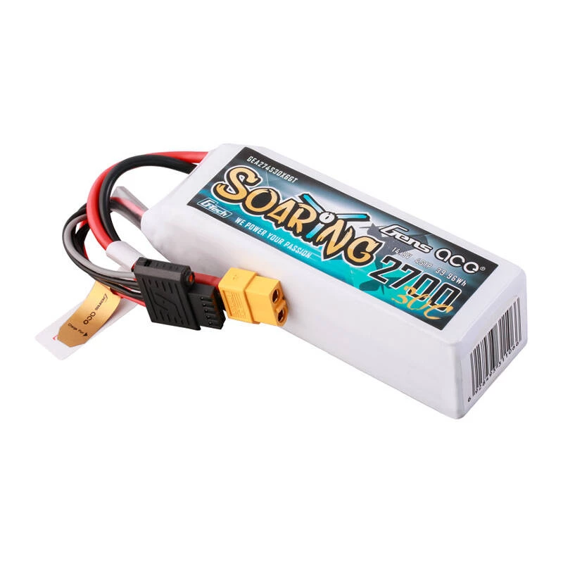 Batteria LiPo Gens ace G-Tech Soaring 2700mAh 14,8V 30C 4S1P XT60