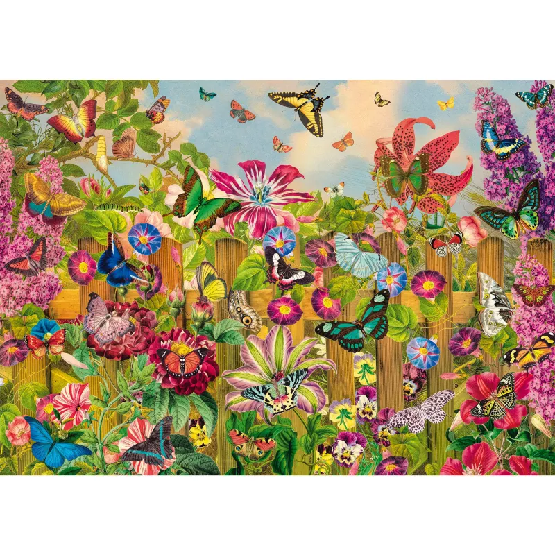 Puzzle Schmidt Spiele Beautiful Butterfly Garden — 2000 pezzi, modello 59746