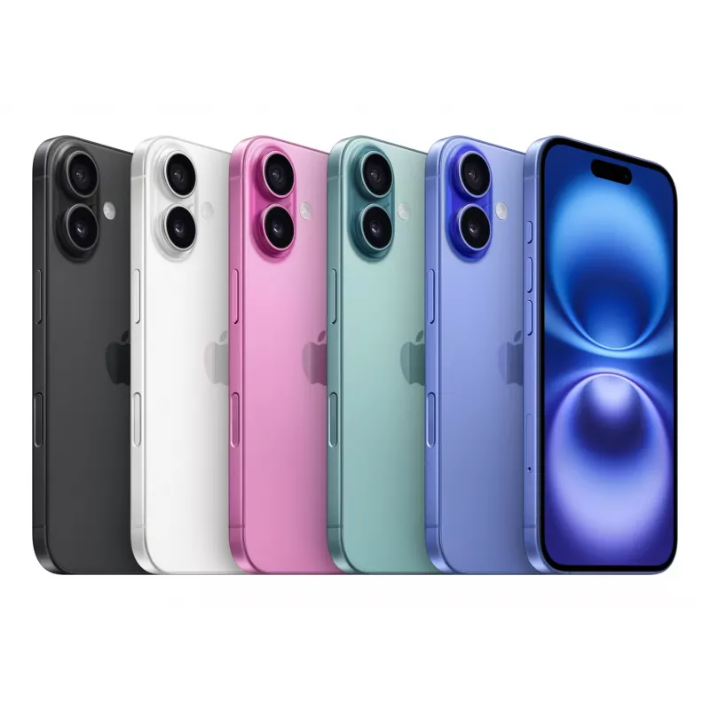 Smartphone Apple iPhone 16 6,1 pollici 128GB teal