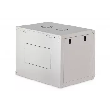 Case rack 9U da parete DIGITUS Dynamic-N DN-37104, 600 x 450 mm, IP20, serratura a chiave, smontato