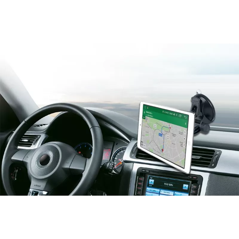 Supporto magnetico per tablet da auto MACLEAN MC-822 — angolo di visuale regolabile, compatibile con tablet