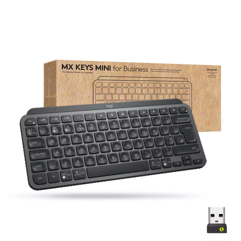 Logitech MX Keys Mini For Business - grafite - US Intl - Intnl