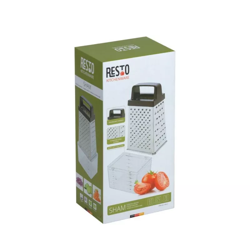 Grattugia con contenitore 4 lati/95412 Resto