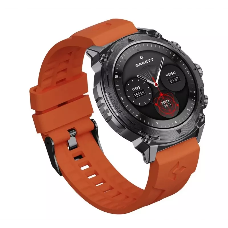 Smartwatch Garett Atom nero Steel