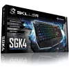 Tastiera Sharkoon SKILLER SGK4 gaming USB QWERTZ tedesco nero