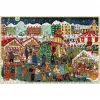 Puzzle Ravensburger Wooden Puzzle Christmas Market — 500 pezzi, puzzle in legno