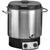 Rommelsbacher KA 2004/E macchina per vin brulé e conserve con rubinetto di scarico, 27 L, acciaio inox