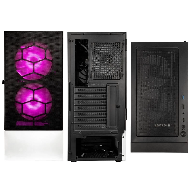 Case Midi Tower Kolink OBSERVATORY MX nero, bianco