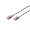 DIGITUS cavo patch CAT6 S/FTP, 20 m, grigio, confezione da 5