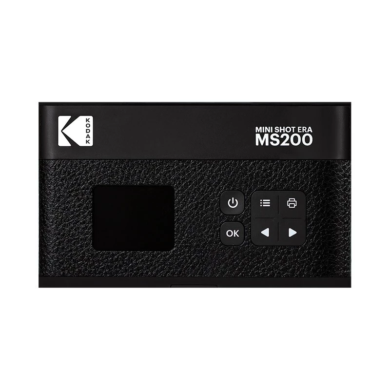 Fotocamera istantanea Kodak Mini Shot 2 Era — fotocamera istantanea portatile con stampante integrata, nero