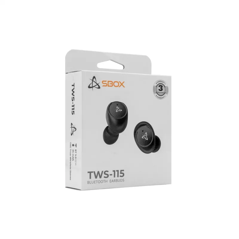 Cuffie SBOX EB-TWS115 nero