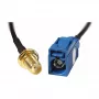 Cavo coassiale DeLOCK 88581 0,2 m nero