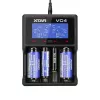 XTAR VC4 caricabatterie USB per batterie domestiche