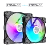 Gamemax | Ventola per case | FN14A-S5 | Nero
