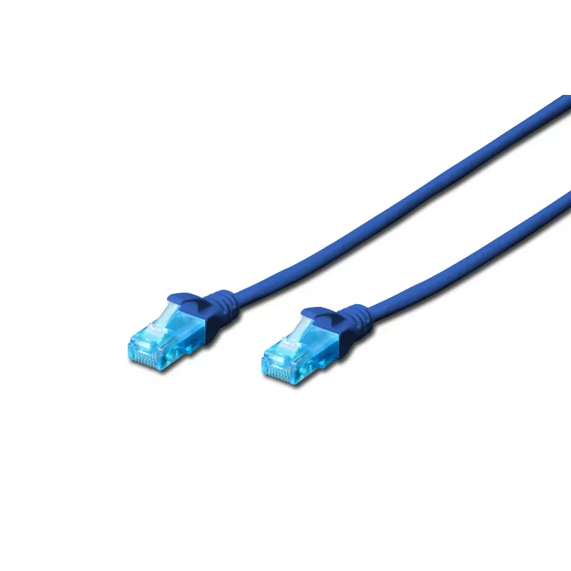 Cavo patch Digitus CAT 5e U/UTP DK-1511-005/B
