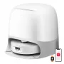 Robot aspirapolvere e lavapavimenti Roborock Qrevo Curv 2 FlowX con batteria ricaricabile 5200 mAh, stazione di svuotamento automatico 2,5 l, controllo tramite app, bianco