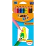 Pastelli BIC TROPICOLORS 12 colori 022503