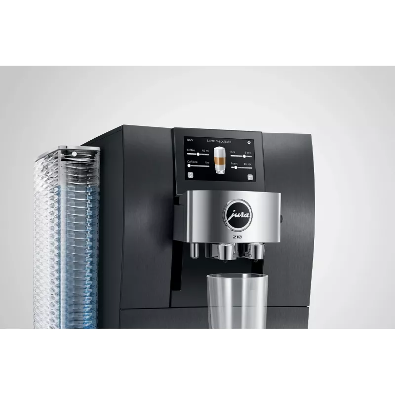 Macchina per espresso JURA Z10 automatica 2,4 L alluminio nera, 1450 W, 15 bar, 51 bevande
