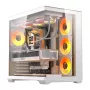 Case per computer Darkflash C280 (bianco) con 7 ventole di raffreddamento