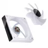 Ventola per case Jonsbo ZK-120W 3in1 A-RGB bianco — 120 mm, illuminazione A-RGB