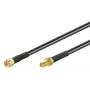 Cavo coassiale Microconnect 51675 RP-SMA RP-SMA 1 m nero