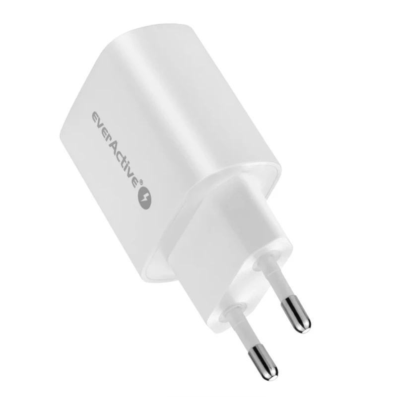 Caricatore per telefono 1x USB 18 W QC 3.0 bianco
