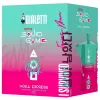 Bialetti Moka Express Squid Game collezione capsule - blu rosa