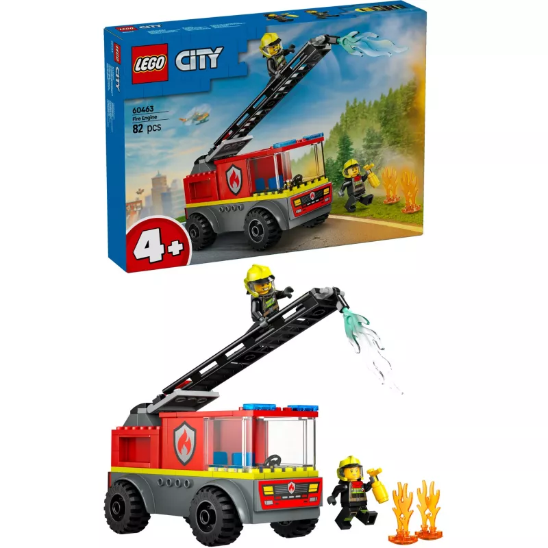 LEGO CITY 60463 Camion dei pompieri con scala