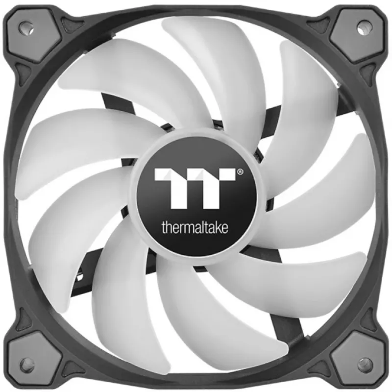 Ventola per case Thermaltake Pure 12 ARGB 120 mm confezione da 3 nero