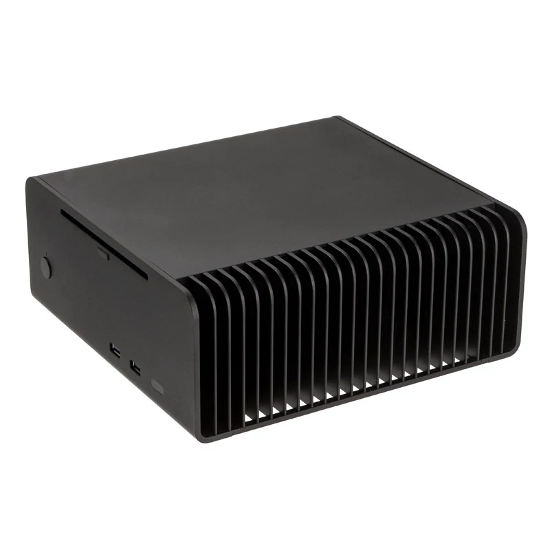 Streacom ST-FC8B Alpha Optical case HTPC fanless + alimentatore 120 Watt