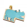 Puzzle 2 in 1 elefante