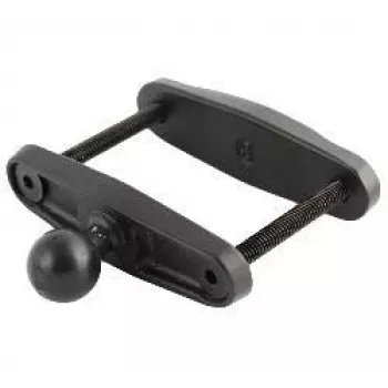 RAM Mounts base a morsetto per pali quadrati RAM-B-247U-3 per pali fino a 3 pollici di larghezza